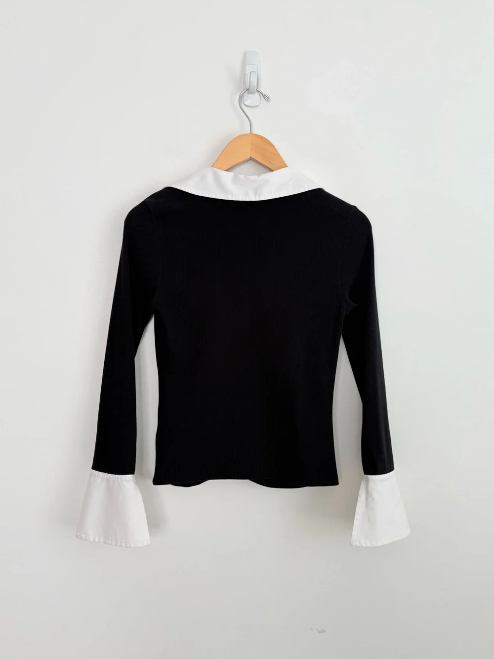 Cinq à Sept Lola Two-Tone Button-Front Shirt